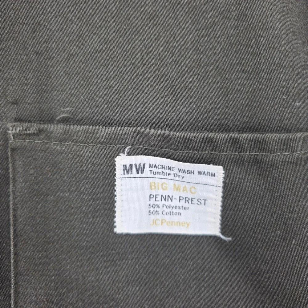 Vintage Big Mac JCPenney Penn-Prest Insulated Work Coveralls Dark Olive